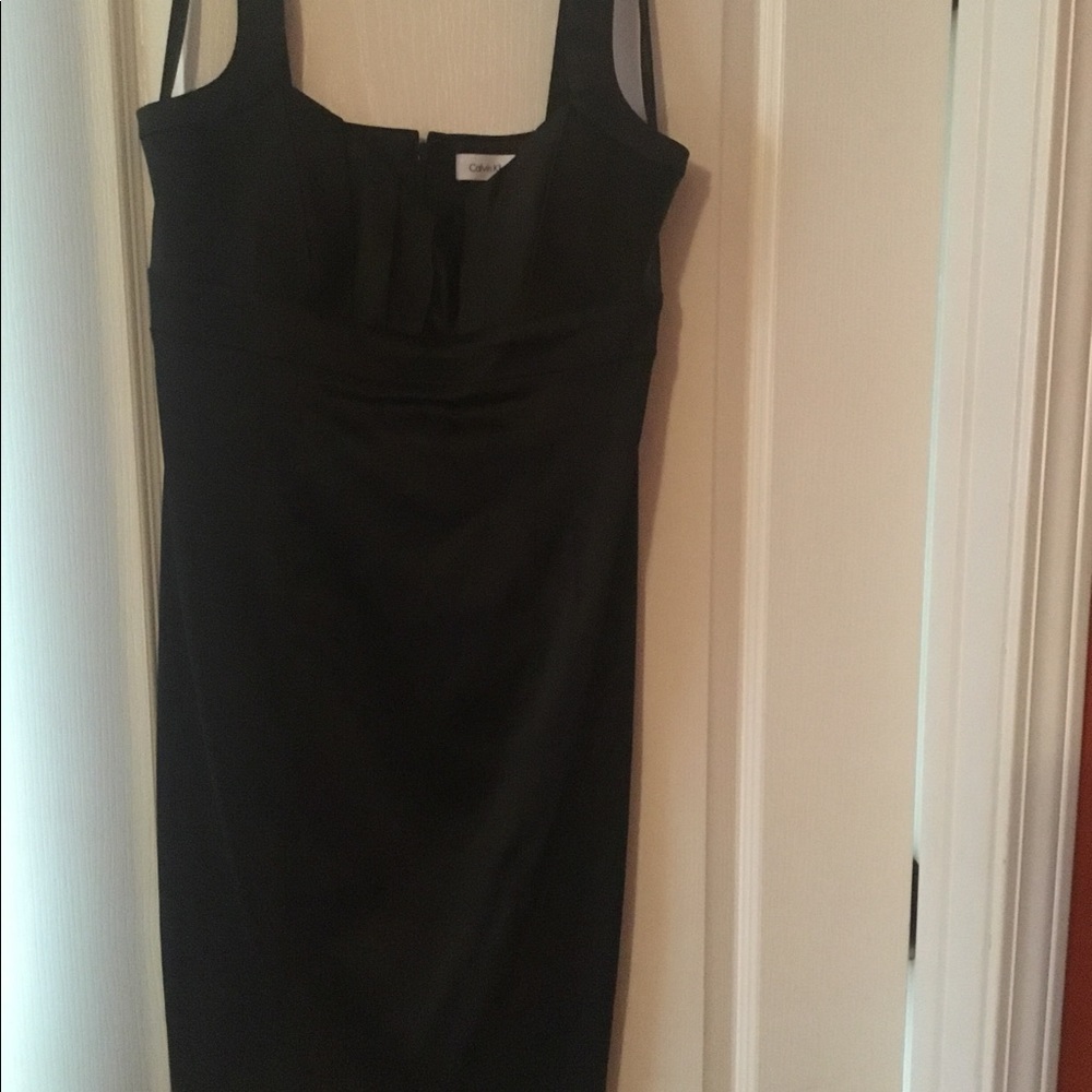 Nice satin cocktail dress